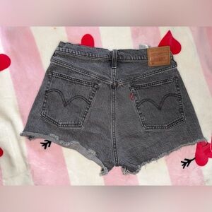 Levi's 501 Women's Charcoal Jean Shorts